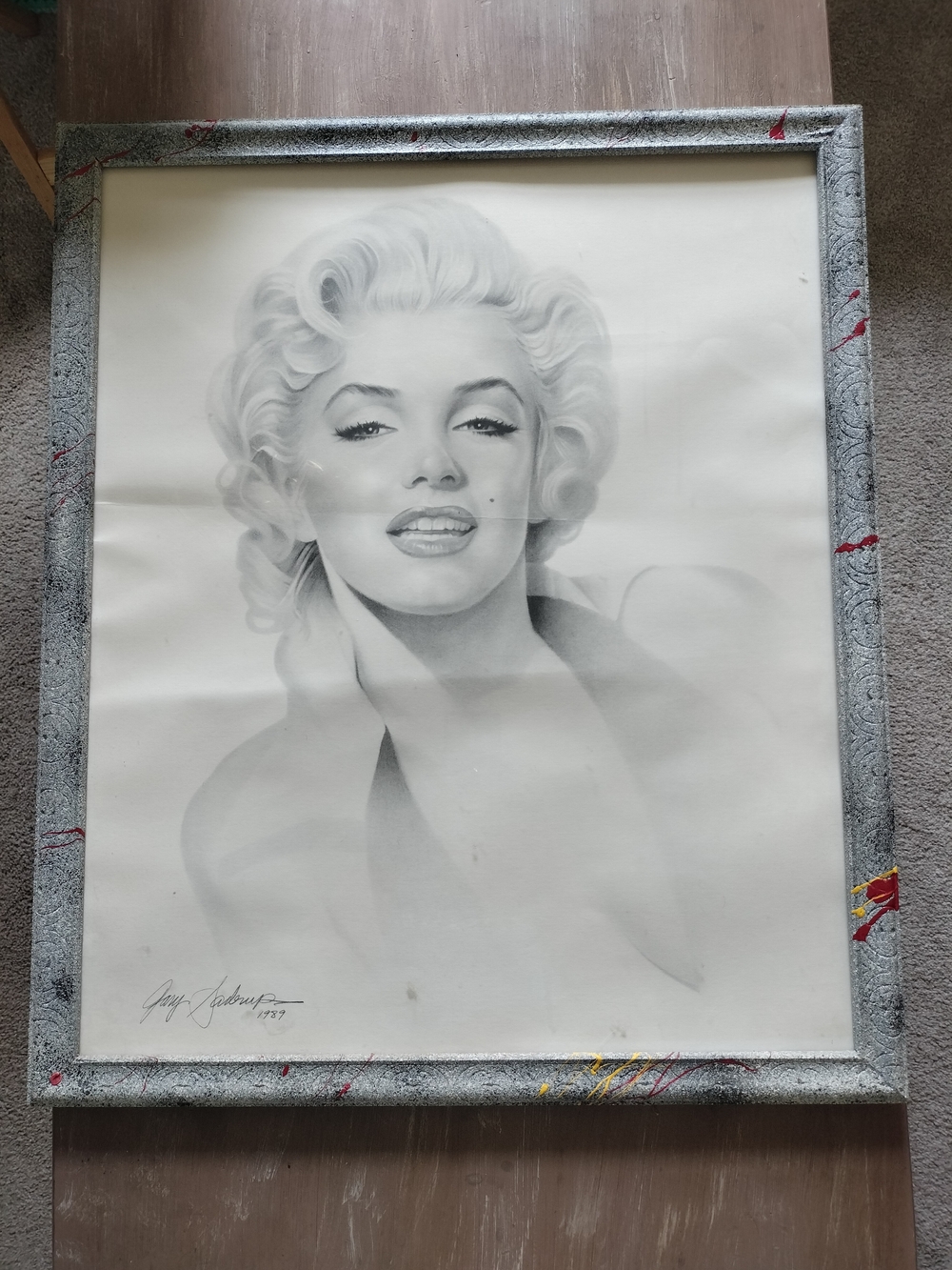 Framed Black and White Portrait Wall Art - Timeless Monochrome